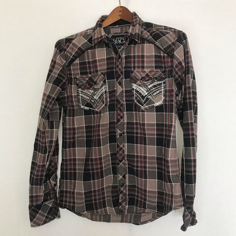 Buckle black Button down standard fit‎ small